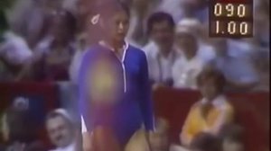 Нелли Ким. Опорный прыжок на 10 баллов. Золото Монреаля 1976 года.