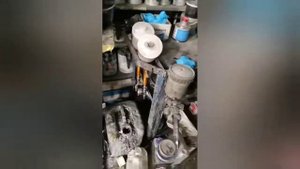 Подготовка к окраске передних крыльев мерседес ML 350