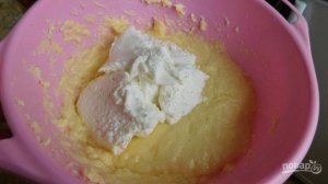 Творожный кекс