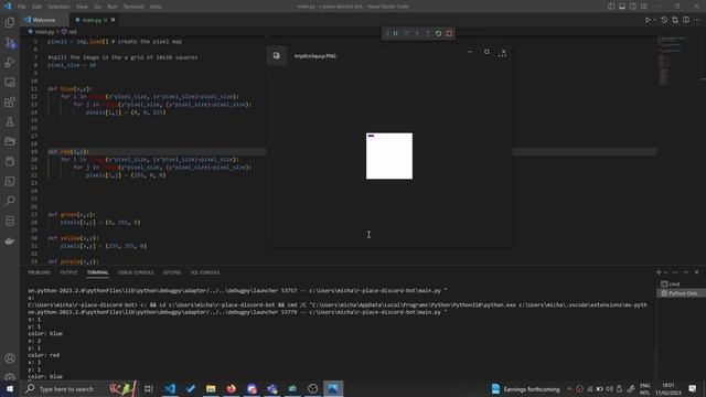 devlog r/place discord bot