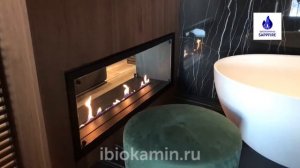 СКВОЗНОЙ БИОКАМИН В ИНТЕРЬЕРЕ. Встраиваемый в нишу | SappFire - Биокамины от производителя