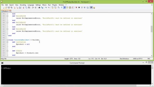 Builder Design Pattern In Ruby