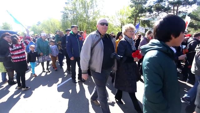 9 МАЯ ПАРАД ДЕНЬ ПОБЕДЫ СТЕПНОГОРСК БЕССМЕРТНЫЙ ПОЛК
