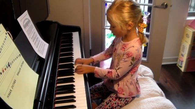 Семья ДО 5 лет Учим октавы на пианино смотреть онлайн