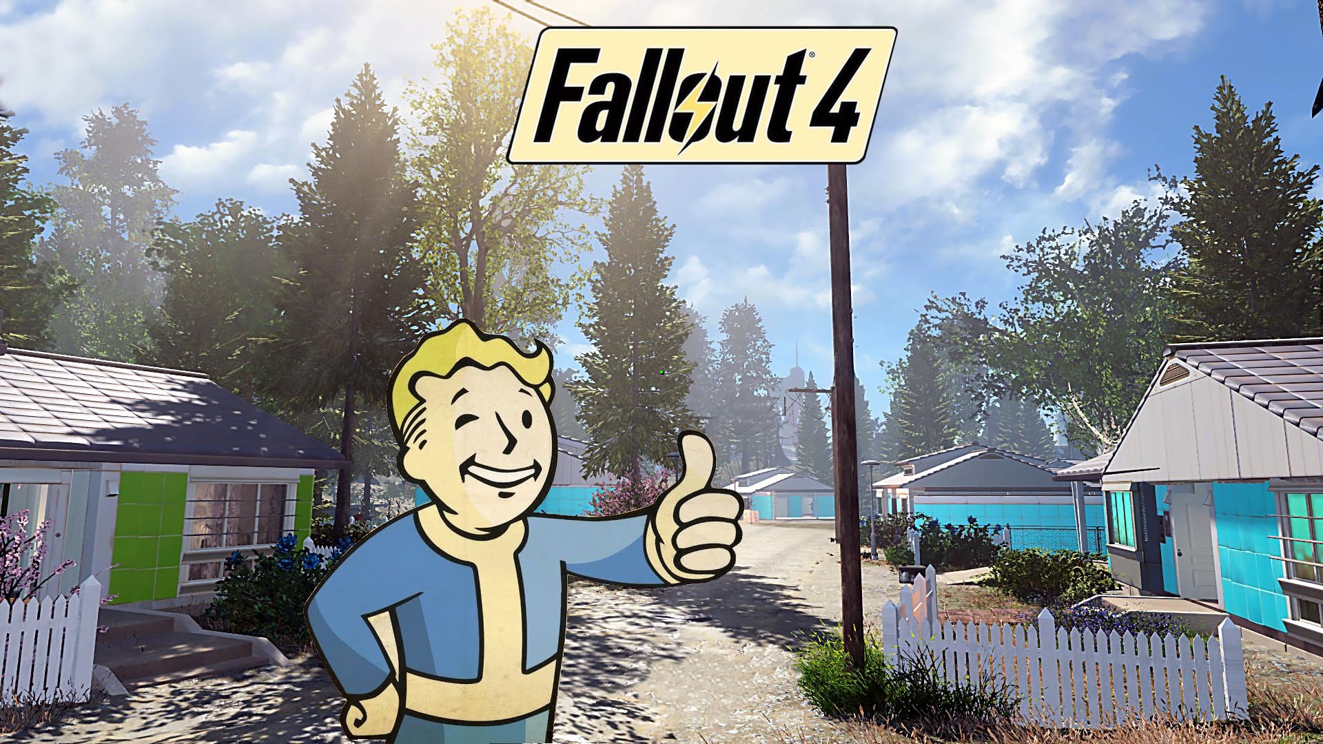 Fallout4 / Мой довоенный Уэст-Эверетт