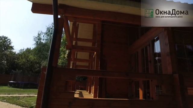 Окна в деталях/ остекление дома с террасой/ ОкнаДома