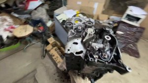 Ремонт мотора Mitsubishi Pajero sport 2013г.