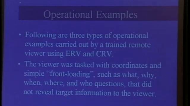 Angela Thompson Smith Remote Viewing As An Intelligence Gathering Tool IRVA 2002 смотреть онлайн