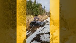 Холмский клуб внедорожник, старая лесовозная дорога Пятиречье-Яблочное 22 апреля 2019 г.
