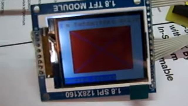 Подключение китайского дисплея с контроллером ST7735 к Atmega8Подключение китайского дисплея с конт смотреть онлайн