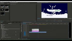 Эффект "разбрызгивания" капли клякс в Adobe Premiere Pro CC. Урок
