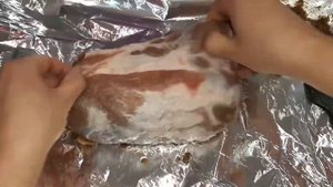МЯСО в духовке   ОДНИМ КУСКОМ  свиная шейка