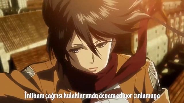 Attack on Titan OP1 - Guren no Yumiya (Turkish Cover by Minachu) смотреть онлайн