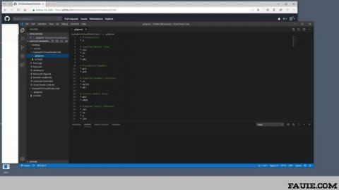 Visual Studio Code with Github integration