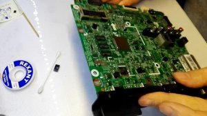 Samsung UE32J5500 после грозы , ремонт и замена  main  от UE43J5500