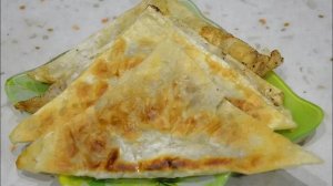 Чебуреки из лаваша за считанные минуты / Ленивые чебуреки без замешивания теста.