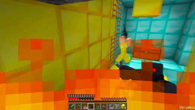 ЧИТЕР РАЗРУШИЛ ЗАМОК НУБА И ПРО В МАЙНКРАФТ! НУБ И ПРО ПРОТИВ ЧИТЕР В MINECRAFT ТРОЛЛИНГ БИТВА