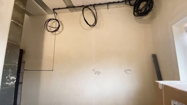 Электромонтажные работы в двухэтажном доме 115 кв м