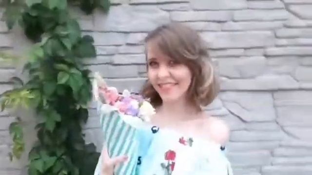 Цветочный рожок.цветы в конусе. смотреть онлайн