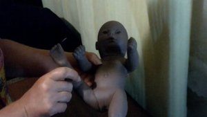 Кукла Пупс Негр (4149)