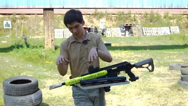 Сайга-340. Новое цевье, новый прицел, новая газовая трубка. смотреть онлайн