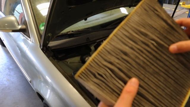 2004 Passat B5 B5.5 Cabin Air filter replacement смотреть онлайн