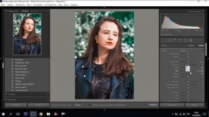 Нежная обработка портрета в Lightroom