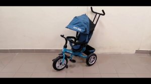 Трехколесный велосипед с ручкой City-Ride