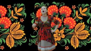 Боровская Аделина исполняет песню "Ах куры, куры, куры рябые"