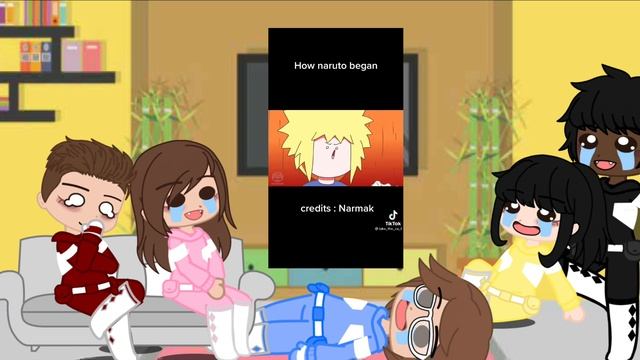 First vid! Power rangers react to Naruto! смотреть онлайн