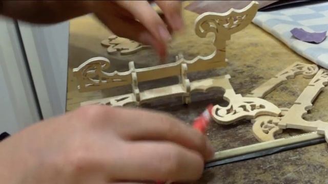 Как сделать подсвечник из фанеры смотреть онлайн