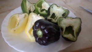 Перец сладкий.  Черный конь. Урожай 2020 Лучшие семена