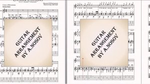Куплеты Курочкина (муз.Б.Мокроусова, сл.А.Фатьянова) Ноты для вокала и гитары