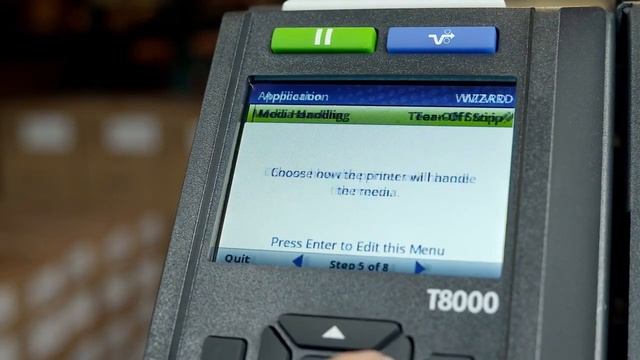 Printronix Auto ID T8000 Printer Overview and Operation