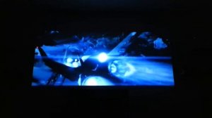 EPSON EH-TW3200 projector, test on wall 2