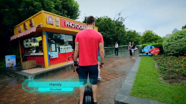 Elektroscooter AIRWHEEL Q3 смотреть онлайн