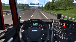 Рейс Тампере - Хельсинки в VR шлеме в Euro Truck Simulator 2.