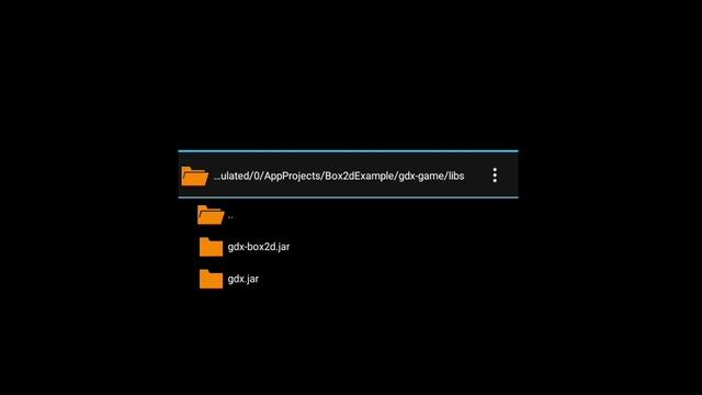 Using libgdx box2d on AIDE смотреть онлайн