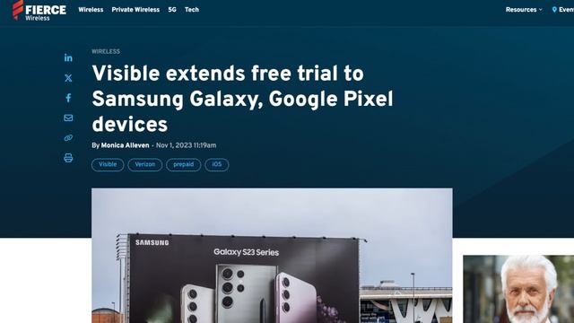 Visible Extends Free trial to Samsung Galaxy, Google Pixel devices