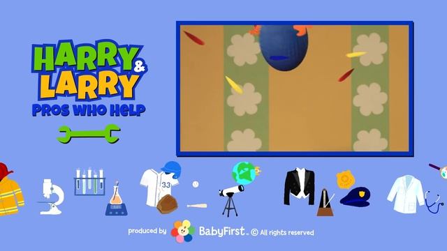 Harry And Larry Pretend Play Astronaut | Baby Learning First Words with The Jobs Song for Kids смотреть онлайн