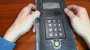 как установить общий код и изменить количество цифр без ввода мастер кода на домофоне VIZIT БВД-N10