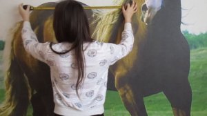 Шьём попону для лошади I Отметили День Рождения I 20.03.2018