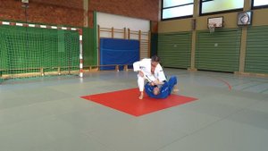 Judo Randori 7/Против броска с упором ноги в живот/Задняя подножка