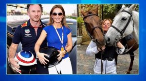 F1 LIVE: Geri Halliwell and Christian Horner arrive at Bahrain GP holding hands