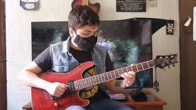 Stratosphere - stratovarius (Guitar Cover) Standard tunig смотреть онлайн