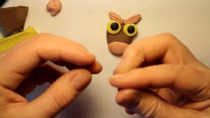 Как слепить сову из пластилина? Видео мастер-класс для начинающих