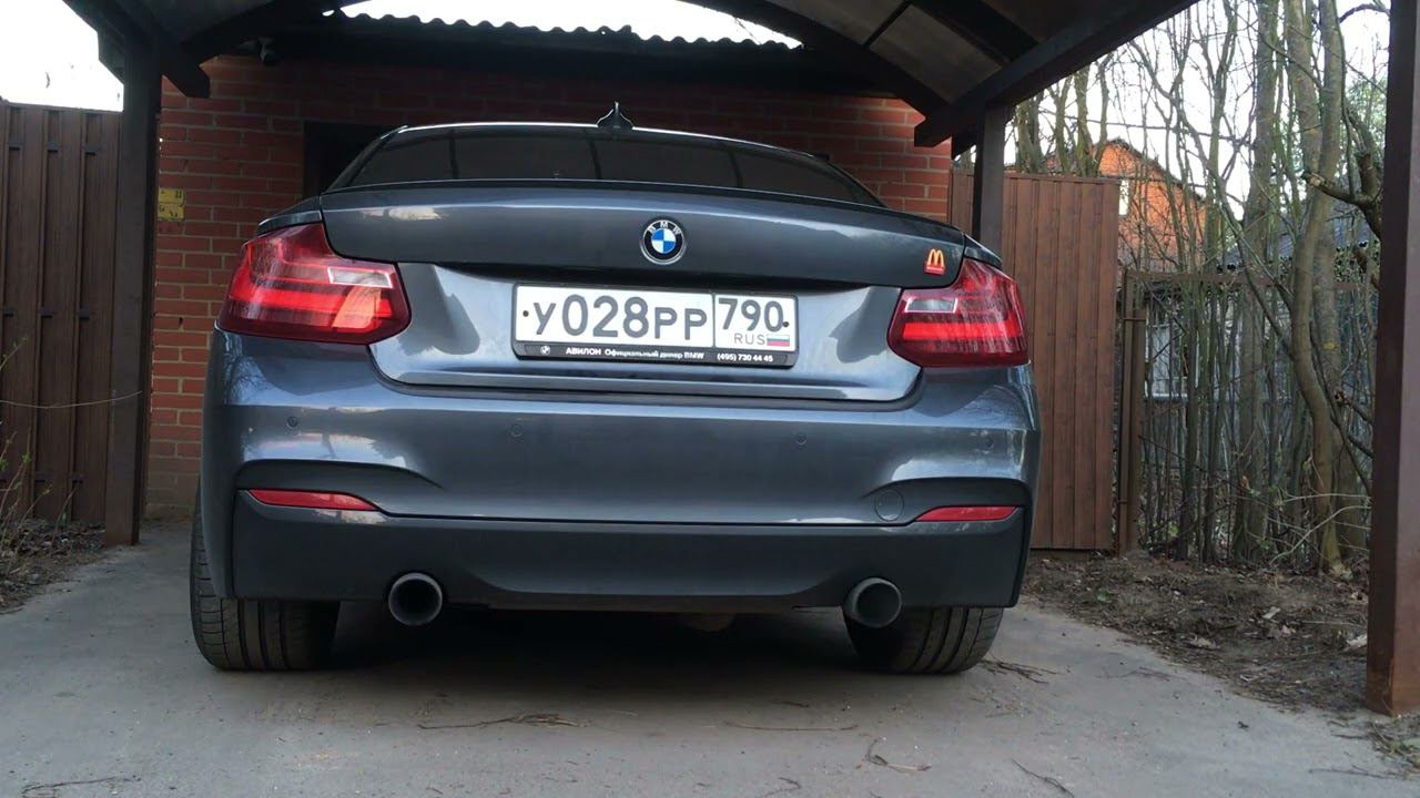 Запуск BMW M235 смотреть онлайн
