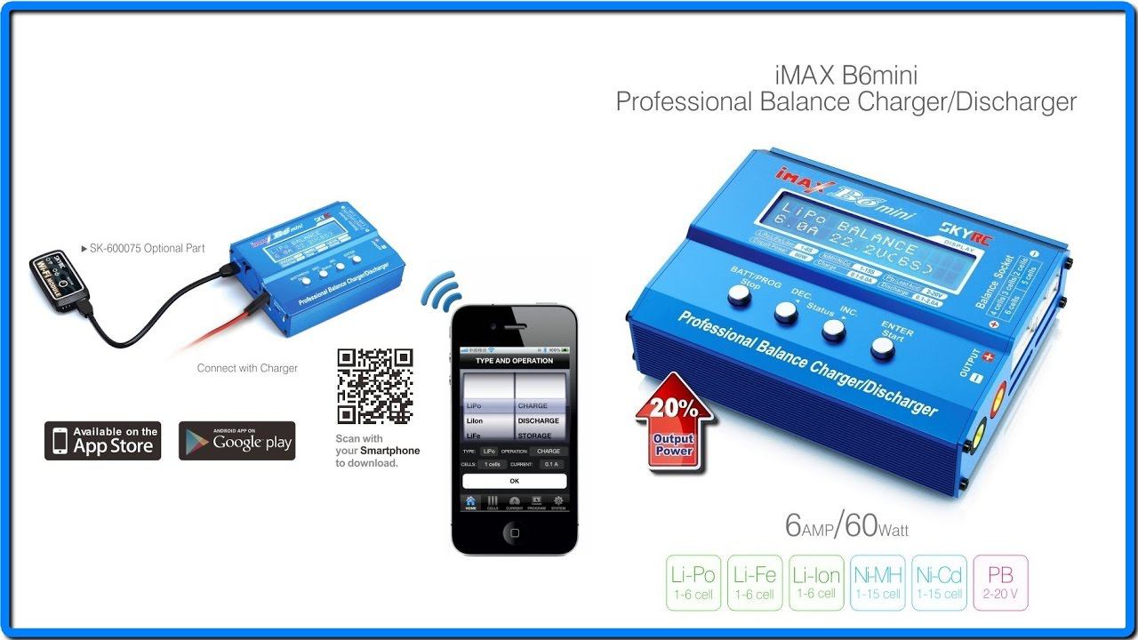 SKYRC iMAX B6 mini смотреть онлайн