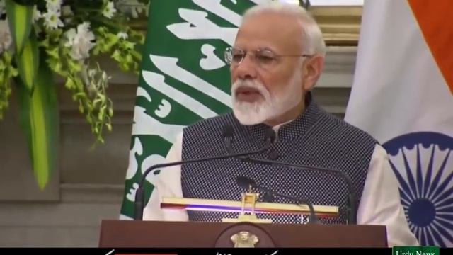 MBS visit to india, Saudi Crown Prince Mohammed bin Salman ka India mein Pakistan ke haq mein bayan смотреть онлайн