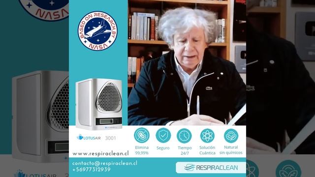 Fernando Villegas nos comenta sobre LotusAir 3001 Purificador aire y desinfección. смотреть онлайн